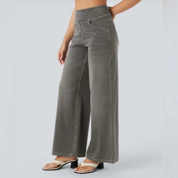 HALARA Gray Blackish Jeans Pants - Picture 5 of 10